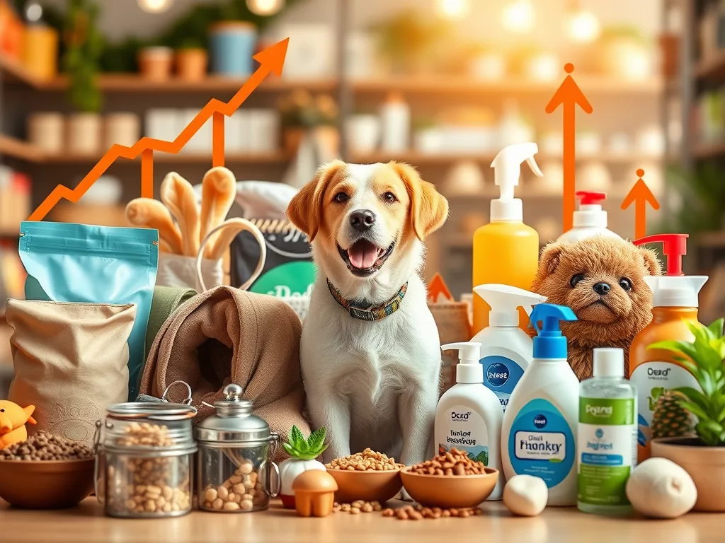 📊 Évolution des ventes du rayon animalerie en GMS (France)